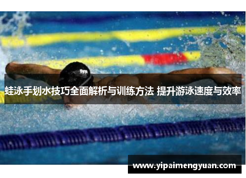 蛙泳手划水技巧全面解析与训练方法 提升游泳速度与效率